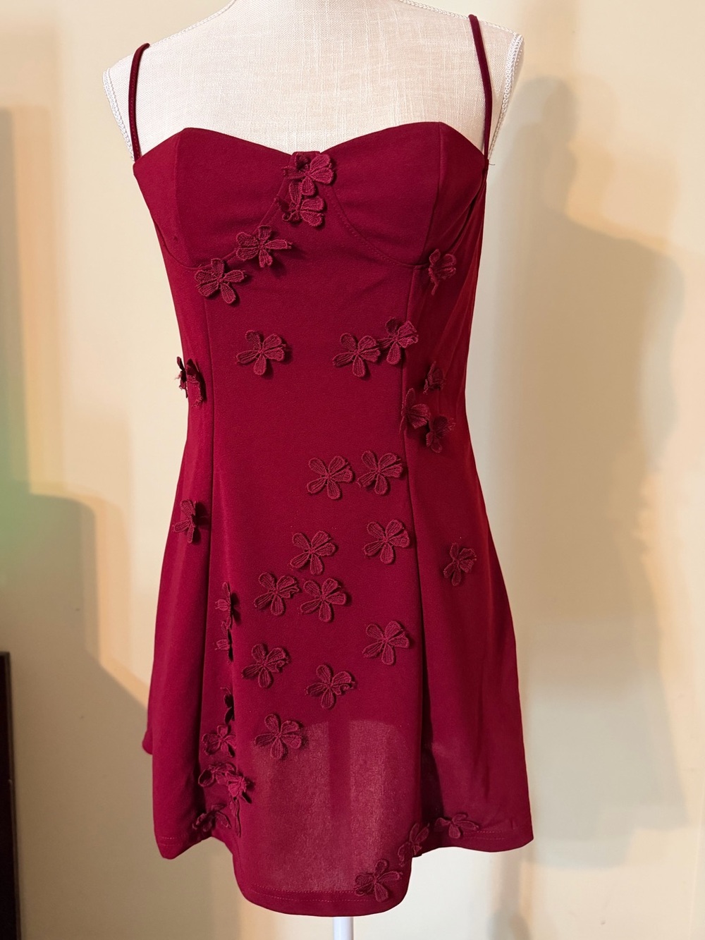 Wine dress
